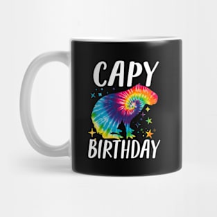 Happy Birthday Capybara Mug